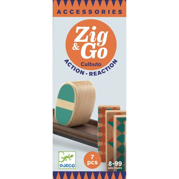 DJECO Zestaw Zig & Go-7 elementów