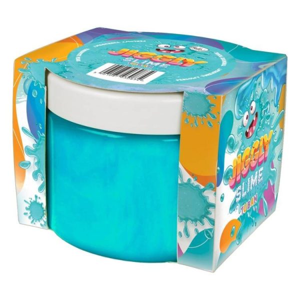 JIGGLY SLIME – TURKUSOWY PERŁOWY 500G